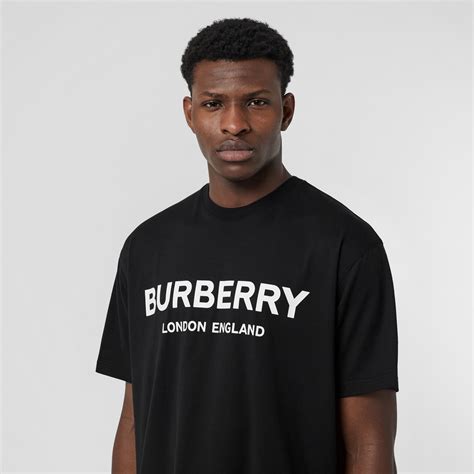 burberry men's logo t shirt|burberry tshirt for men.